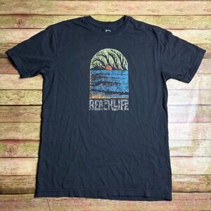 2025 BeachLife Festival Lineup T-Shirt Golden Goods Grey Band Tee Size S